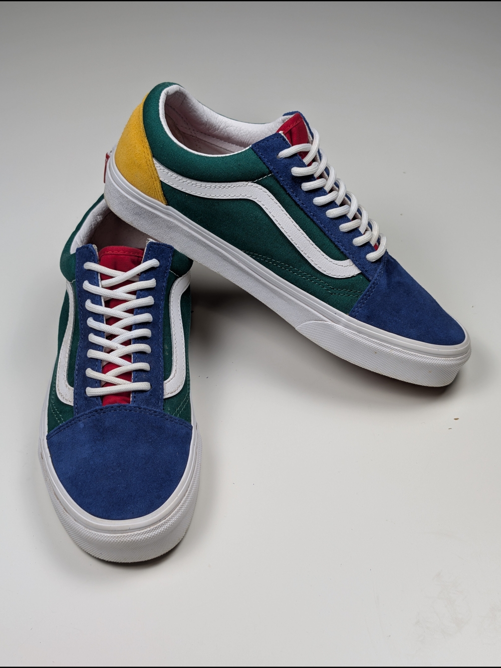 Vans Old Skool Yacht Club Unisex Sneakers M7.5/W9 Multi Skateboard Shoes 500714